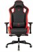 Кресло игровое Knight Titan черный/красный ромбик экокожа с подголов. крестов. металл KNIGHT TITAN BR