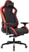 Кресло игровое Knight Titan черный/красный ромбик экокожа с подголов. крестов. металл KNIGHT TITAN BR