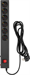 Сетевой фильтр Buro 600SE-16-3-B 3м (6 розеток) черный (коробка) 600SE-16-3-B