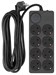 Сетевой фильтр Ippon BK-8-EU-5-16-B 5м (8 розеток) черный (коробка) BK-8-EU-5-16-B