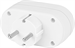 Сетевой разветвитель Buro BU-PS2-W (2 розетки) белый (пакет ПЭ) BU-PS2-W