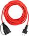 Сетевой удлинитель Buro BU-PS1.10/R 10м (1 розетка) красный (коробка) BU-PS1.10/R