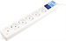 Сетевой фильтр Powercube SPL(5+1)-16B-P-3M-WHITE 3м (6 розеток) белый (коробка) SPL(5+1)-16B-P-3M