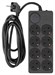 Сетевой фильтр Ippon BK-8-EU-3-16-B 3м (8 розеток) черный (коробка) BK-8-EU-3-16-B