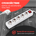 Сетевой фильтр PC Pet AP01006-1.8-G 1.8м (5 розеток) серый (пакет ПЭ) AP01006-1.8-G