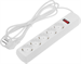 Сетевой фильтр Юнивольт 00-00000390 3м (5 розеток) белый (коробка) 00-00000390