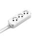 Сетевой удлинитель Buro BU-PSL3.1/W 1.5м (3 розетки) белый (пакет ПЭ) BU-PSL3.1/W