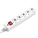 Сетевой фильтр Buro 500SH-1.8-UPS-W 1.8м (5 розеток) белый (коробка) 500SH-1.8-UPS-W