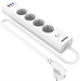 Сетевой фильтр Philips CHP4346WA/51 2м (4 розетки) белый (коробка) CHP4346WA/51