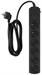 Сетевой фильтр Ippon BK-6-EU-3-10-B 3м (6 розеток) черный (коробка) BK-6-EU-3-10-B