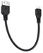 Кабель OTG Buro USB (f)-micro USB (m) 0.2м черный 13573