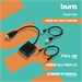Переходник Buro HDMI-M-VGA-F-WUSB HDMI (m) VGA (f) 0.1м HDMI-M-VGA-F-WUSB