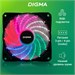Вентилятор для корпуса Digma DFAN-FRGB2 RGB 120х120x25 черный 3-pin 4-pin (Molex) 23дБ Ret DFAN-FRGB2