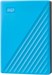 Жесткий диск WD USB3.2 Gen1 4TB WDBPKJ0040BBL-WESN My Passport 2.5" голубой WDBPKJ0040BBL-WESN