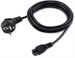 Кабель Buro IEC C5 (3-pin) Евровилка 3м (BU-PCAB-3-3PIN) BU-PCAB-3-3PIN