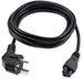 Кабель Buro IEC C5 (3-pin) Евровилка 3м (BU-PCAB-3-3PIN) BU-PCAB-3-3PIN