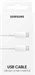 Кабель Samsung EP-DN975BWRGRU USB Type-C (m)-USB Type-C (m) 1м белый (упак.:1шт) EP-DN975BWRGRU