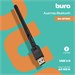 Адаптер USB Buro BU-BT50C BT5.0+EDR class 1 100м черный BT50C