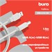 Кабель Buro USB A(m) USB B(m) 1.5м (USB-A-B-1.5C) USB-A-B-1.5C