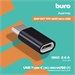 Переходник Buro BHP RET TPC-MCR micro USB (f)-USB Type-C (m) черный BHP RET TPC-MCR