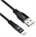 Кабель Digma LIGHT-3M-BRAIDED-BLK USB (m)-Lightning (m) 3м черный LIGHT-3M-BRAIDED-BLK