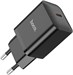 Сетевое зар./устр. Hoco N27 Black 20W 3A+2.22A+1.67A (PD+QC+AFC) USB-C универсальное черный N27 BLACK