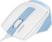 Мышь A4Tech Fstyler FM45S Air голубой/белый оптическая 2400dpi silent USB 7but (FM45S AIR USB (LCY B FM45S AIR USB (LCY BLUE)