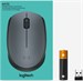 Мышь Logitech M170 серый/черный оптическая 1000dpi беспров. USB 2but (910-004646) 910-004646
