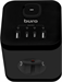 Сетевой разветвитель Buro BU-PW3UC-Plus-B (3 розетки) черный (коробка) BU-PW3UC-PLUS-B