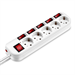 Сетевой фильтр Buro 500SH-5-SW-W 5м (5 розеток) белый (коробка) 500SH-5-SW-W