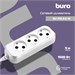 Сетевой удлинитель Buro BU-PSL3.5/W 5м (3 розетки) белый (пакет ПЭ) BU-PSL3.5/W