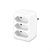 Сетевой разветвитель Buro BU-PS3F-W (3 розетки) белый (пакет ПЭ) BU-PS3F-W