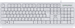 Клавиатура Acer OKW400 белый USB Multimedia (ZL.KBDEE.01B) кабель 1.8м ZL.KBDEE.01B
