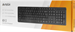 Клавиатура A4Tech KR-3 черный USB KR-3