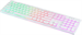 Клавиатура Оклик 420MRL белый USB slim Multimedia LED 1091227