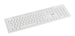 Клавиатура Acer OKW123 белый USB Multimedia (ZL.KBDEE.00D) кабель 1.5м ZL.KBDEE.00D