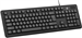 Клавиатура Оклик K175 черный USB Multimedia кабель 1.8м 40954