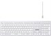 Клавиатура A4Tech FBX50C белый USB беспроводная BT/Radio slim Multimedia (FBX50C WHITE) FBX50C WHITE