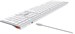 Клавиатура A4Tech FBX50C белый USB беспроводная BT/Radio slim Multimedia (FBX50C WHITE) FBX50C WHITE
