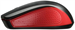 Мышь Оклик 485MW черный/красный оптическая 1600dpi беспров. USB для ноутбука 3but (997828) 997828