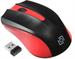 Мышь Оклик 485MW черный/красный оптическая 1600dpi беспров. USB для ноутбука 3but (997828) 997828