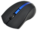 Мышь Оклик 615MW черный/синий оптическая 1200dpi беспров. USB для ноутбука 3but (412862) 412862