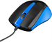 Мышь Оклик 225M черный/синий оптическая 1200dpi USB 3but (288233) 288233