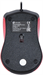 Мышь Оклик 225M черный/красный оптическая 1200dpi USB для ноутбука 3but (288237) 288237