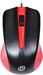 Мышь Оклик 225M черный/красный оптическая 1200dpi USB для ноутбука 3but (288237) 288237