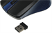 Мышь Оклик 485MW черный/синий оптическая 1200dpi беспров. USB для ноутбука 3but (997826) 997826