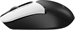 Мышь A4Tech Fstyler FG12S Panda белый/черный оптическая 1200dpi silent беспров. USB 3but FG12S PANDA