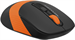 Мышь A4Tech Fstyler FG10S черный/оранжевый оптическая 2000dpi silent беспров. USB для ноутбука 4but  FG10S ORANGE