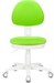 Кресло детское Бюрократ KD-3 салатовый TW-18 крестов. пластик белый KD-3/WH/TW-18