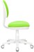 Кресло детское Бюрократ KD-3 салатовый TW-18 крестов. пластик белый KD-3/WH/TW-18